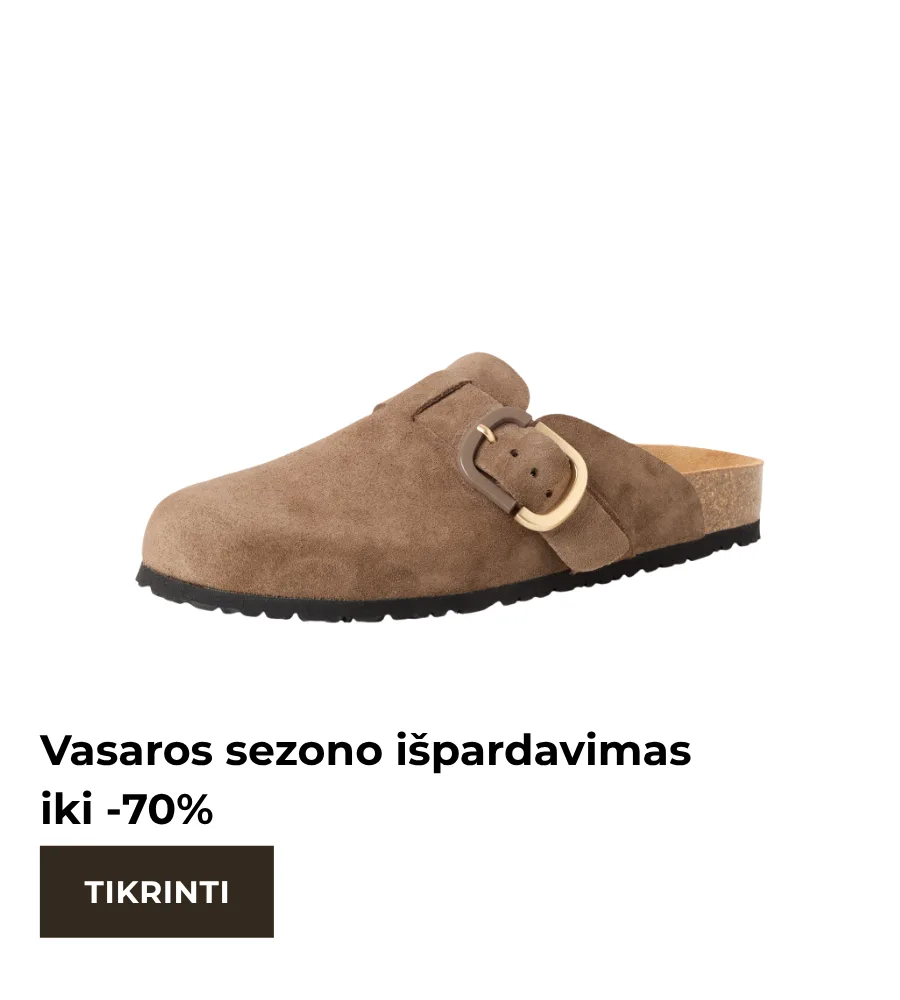 Vasaros sezono išpardavimas iki -70%